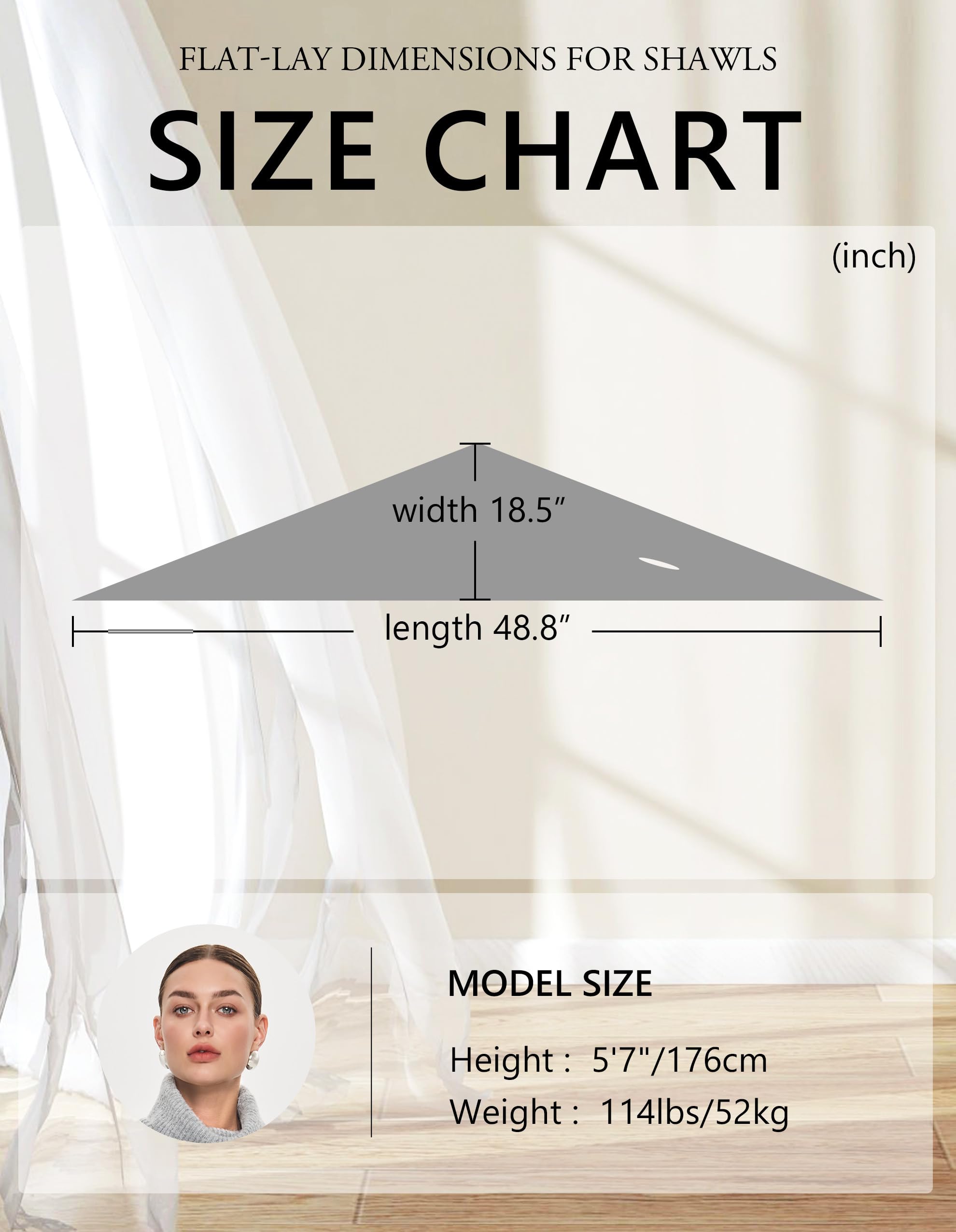 PULI Women's 100% Wool Triangle Scarf Neck Warmer Winter Fashion Accessories Gift Package - Image 6